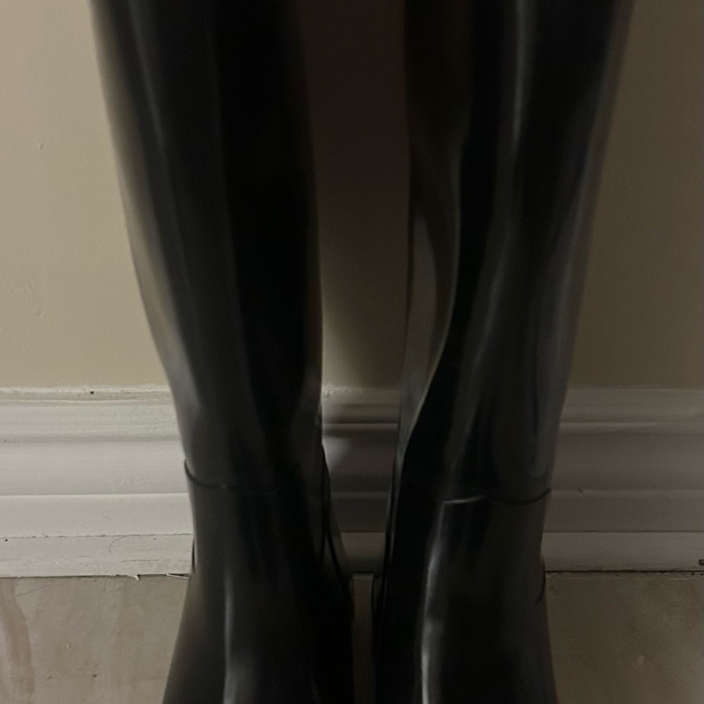 Black Knee-High Boots